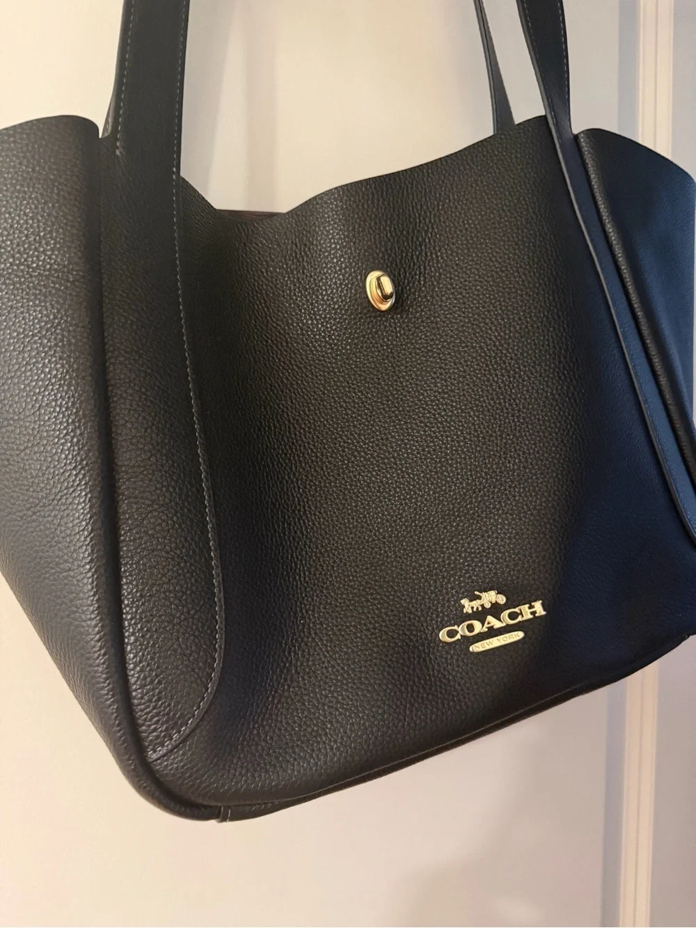 Coach Hadley Turnlock Tote Bag